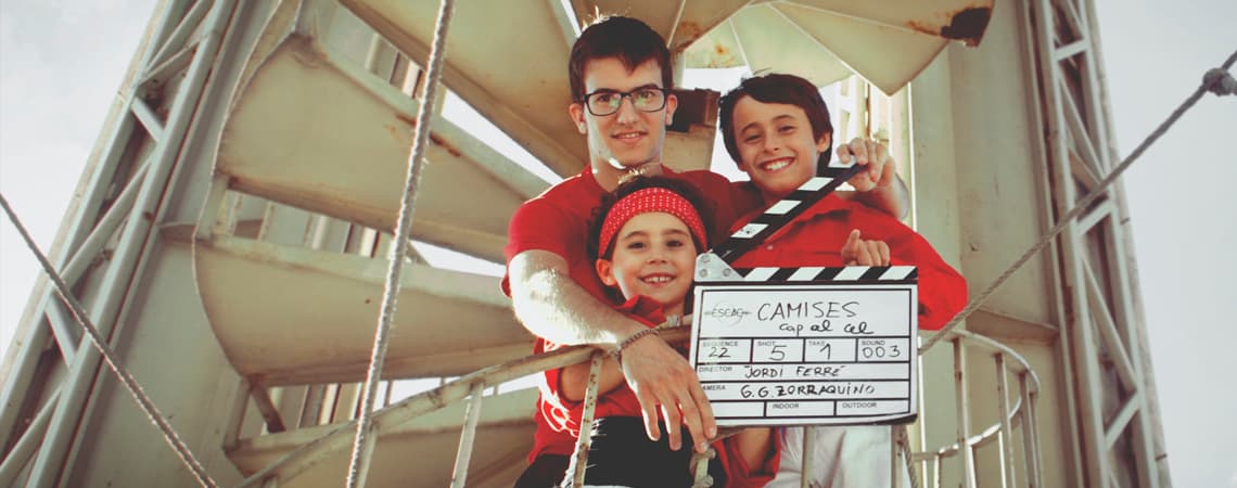 Llum, càmera i... Castells!