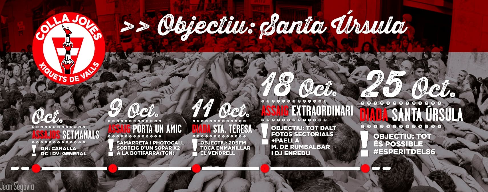 Objectiu Santa Úrsula #esperitdel86