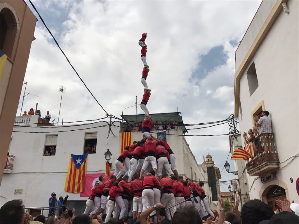 La Bisbal del Penedès i la Colla Joves Xiquets de Valls: un vincle etern