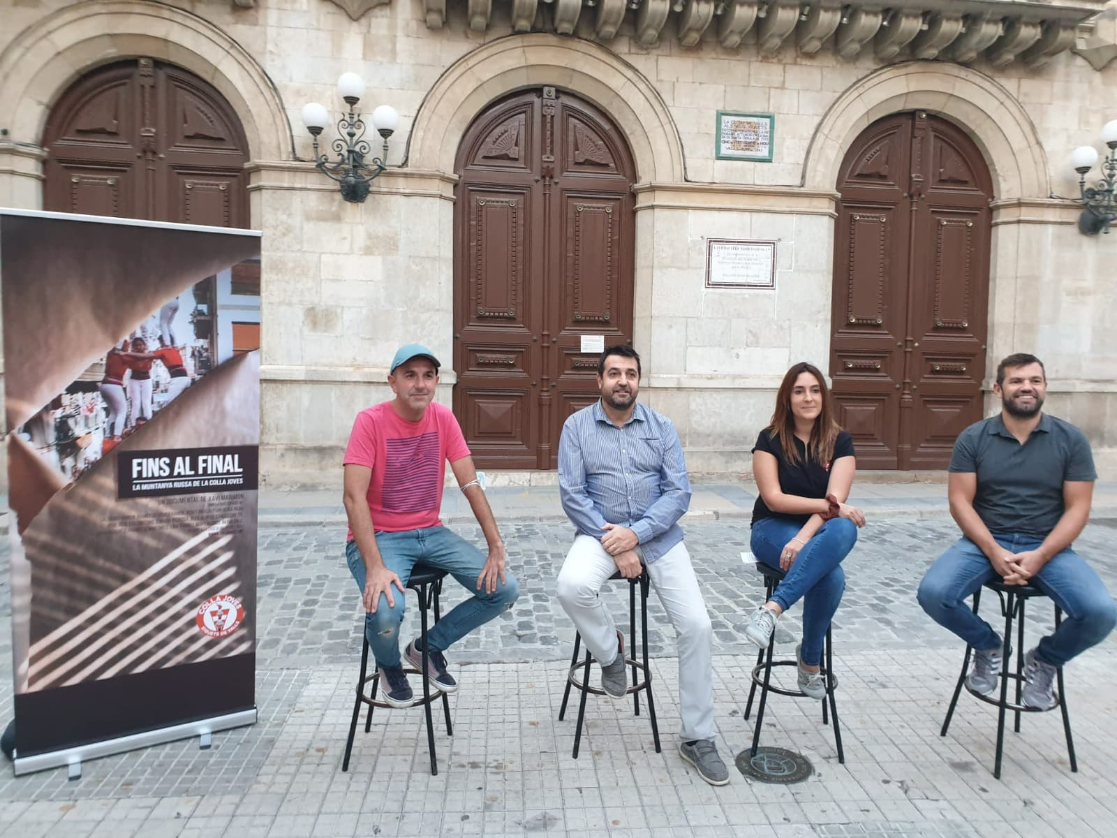 Es presenta la pel·lícula documental "Fins al final. La muntanya russa de la Colla Joves"
